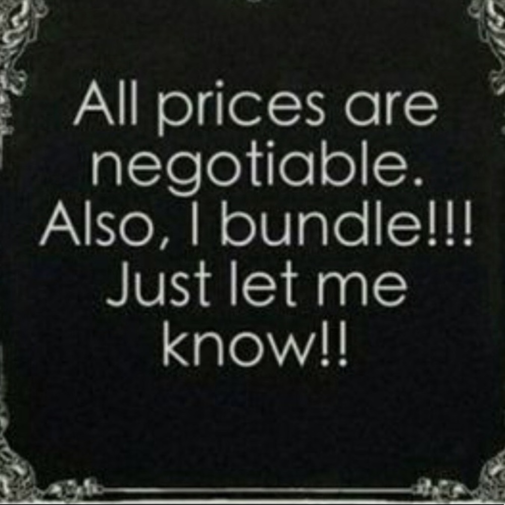 Prices negotiable! ❤️